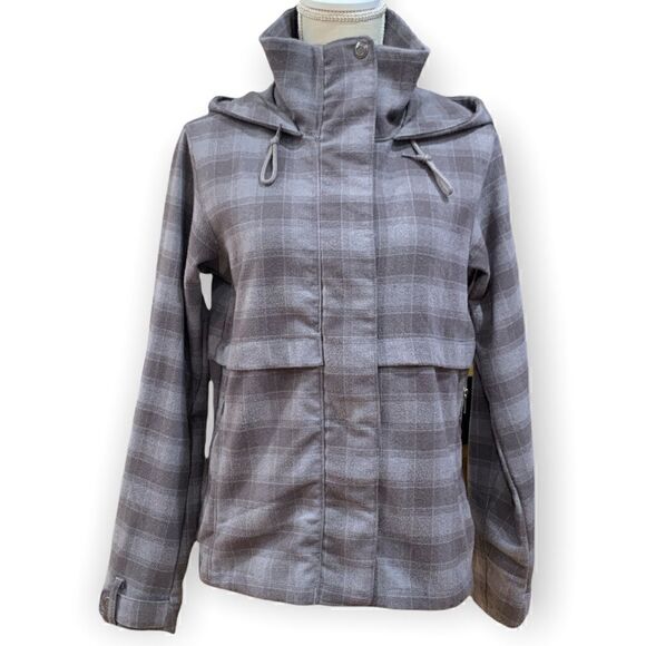 Columbia Sugar Creek Short Trench Plaid Flannel Jacket - Picture 1 of 4